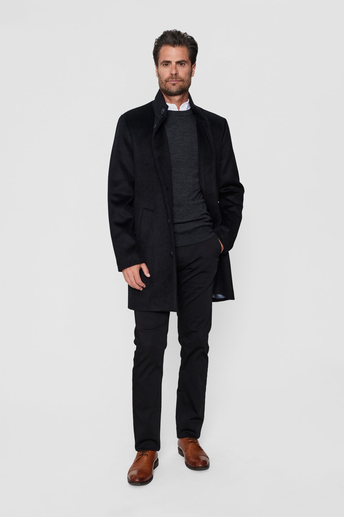 Uld Frakke New Colko 423201
