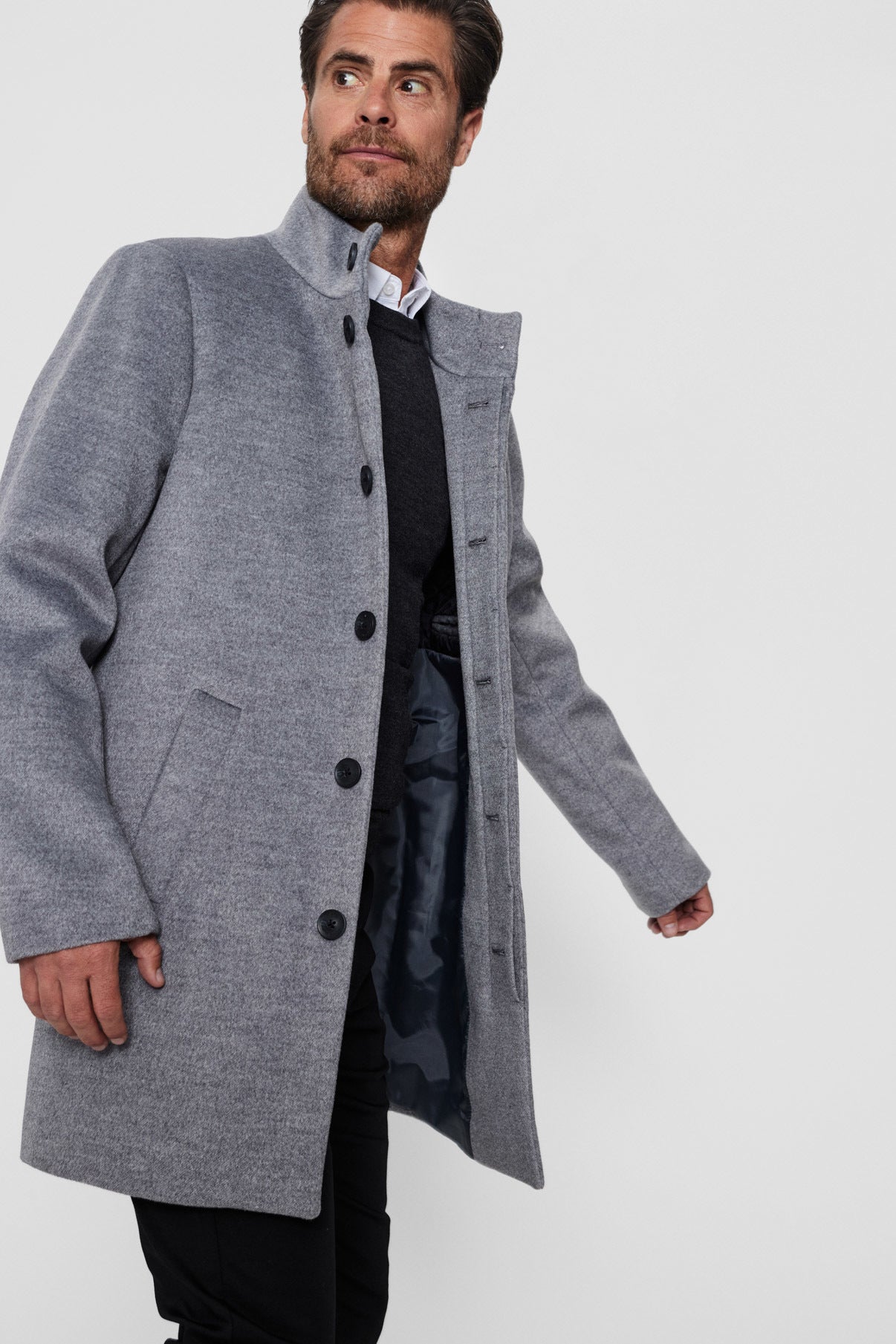 Uld Frakke New Colko 423201
