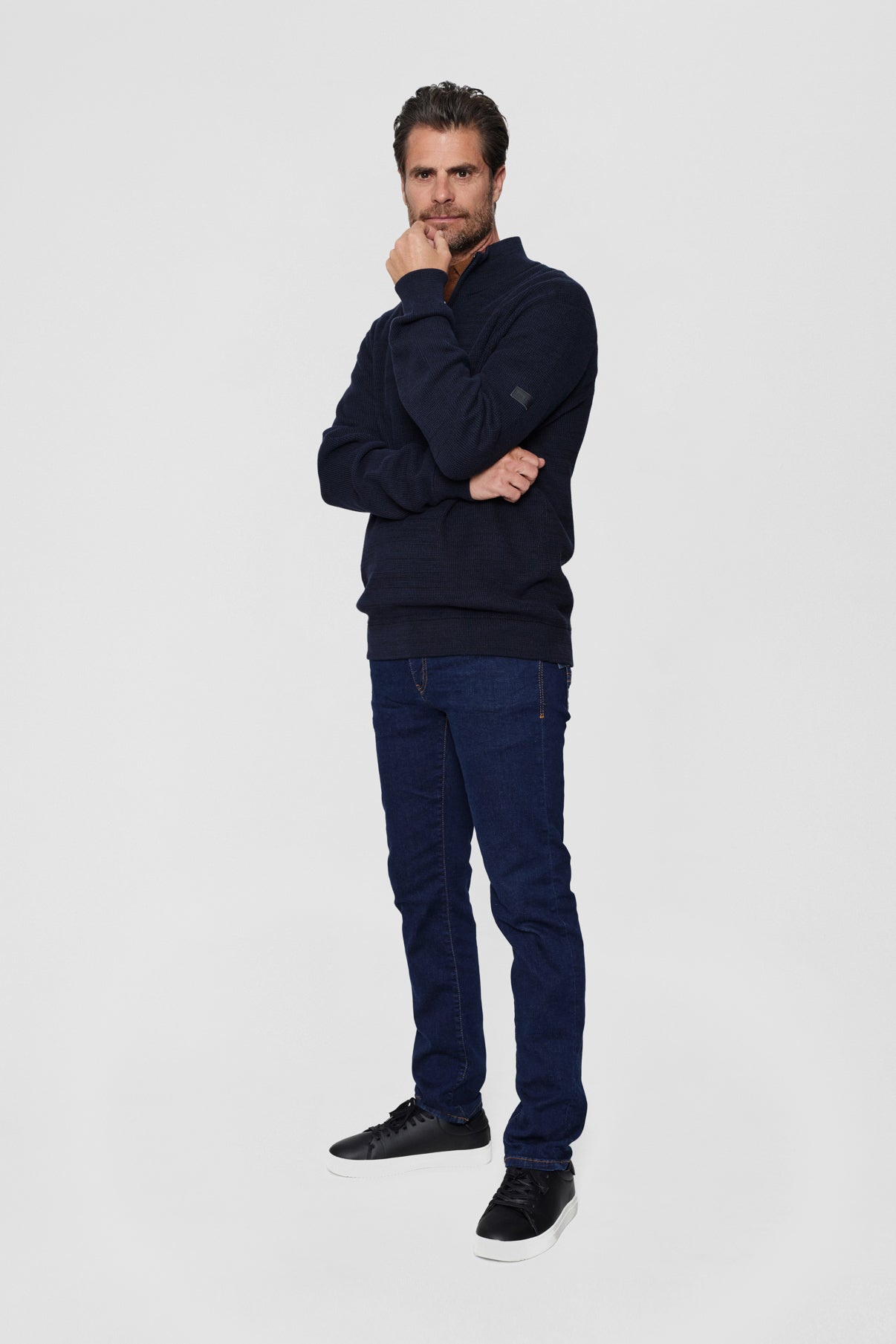 BLUE LINK Half-Zip Krom 323222