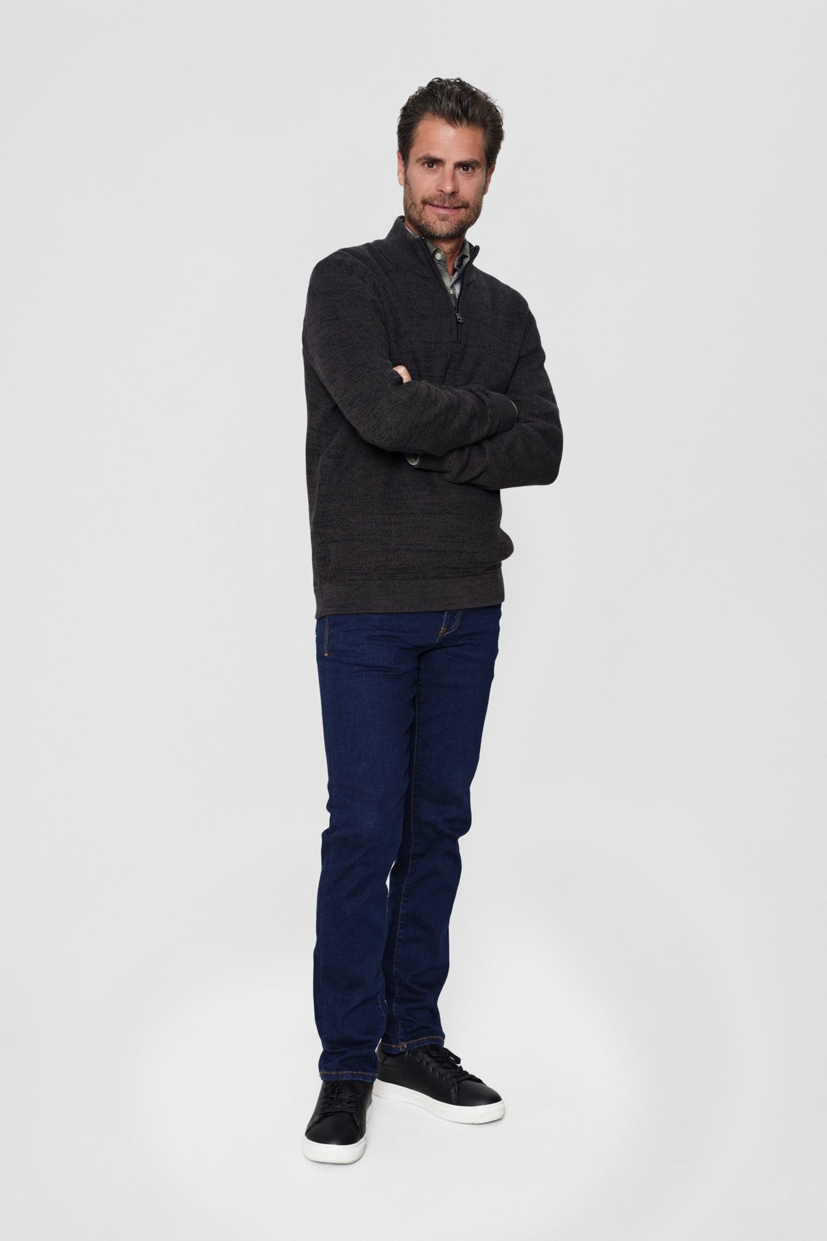 BLUE LINK Half-Zip Krom 323222