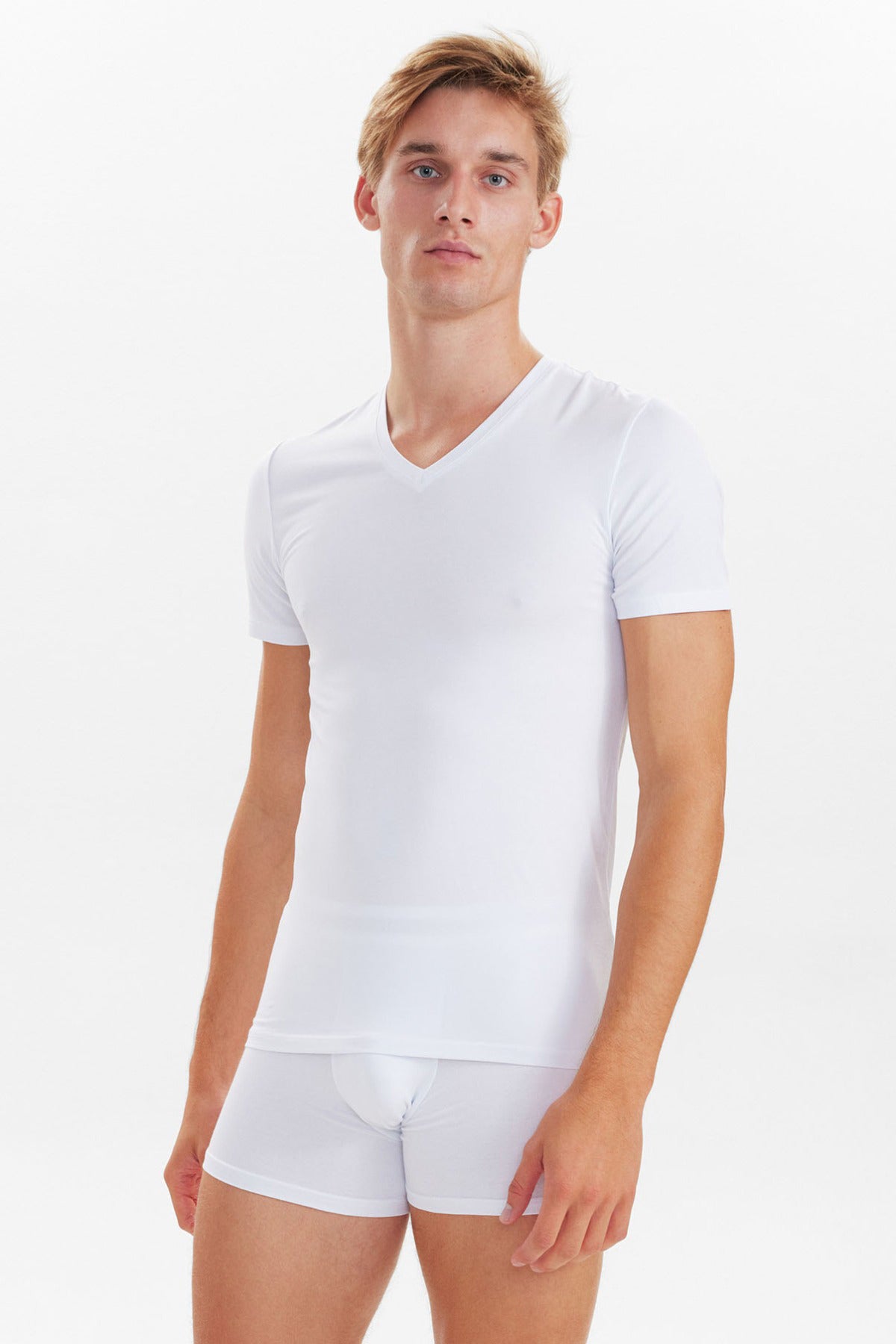 JBS of Denmark 2-Pack FSC V-Neck Bamboo