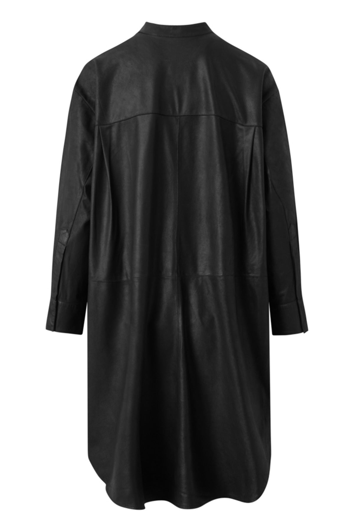 Depeche Sofia oversize læderskjorte