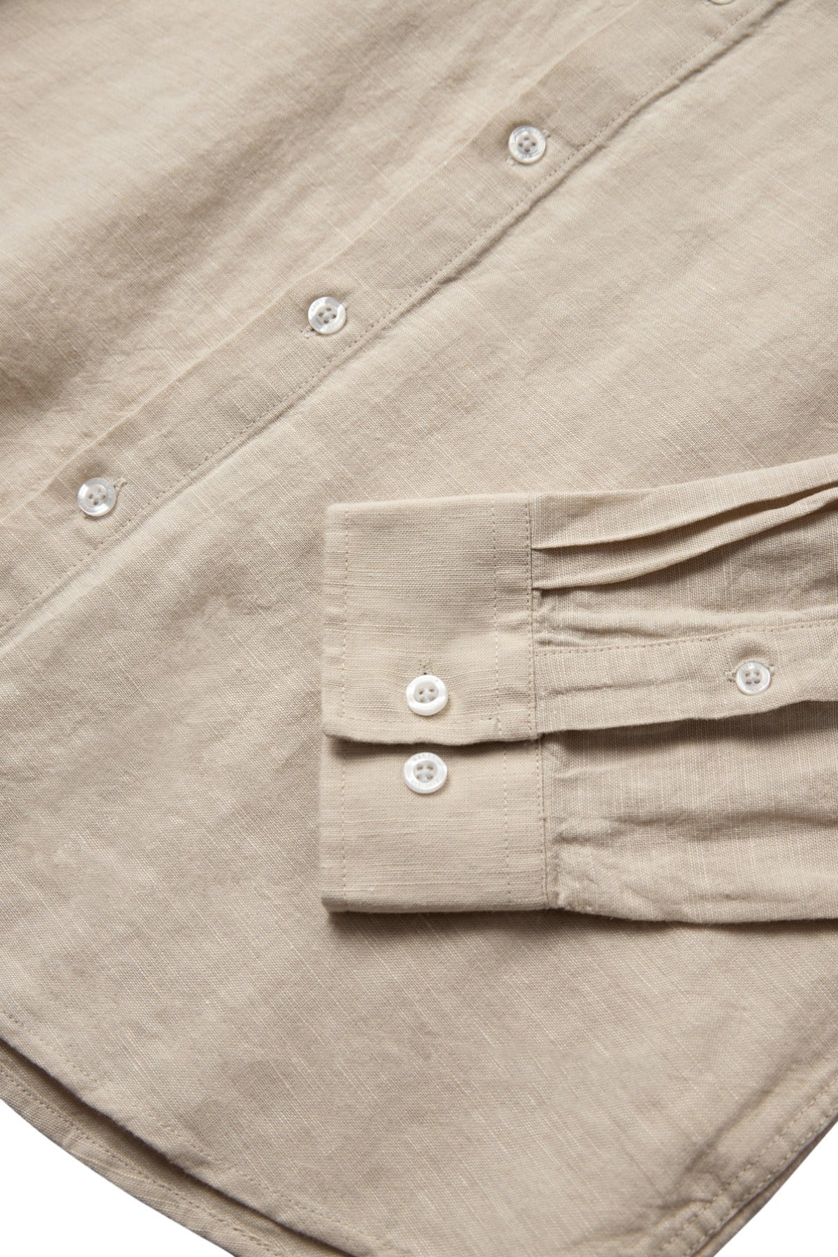 Miller LS - Langærmet hør skjorte