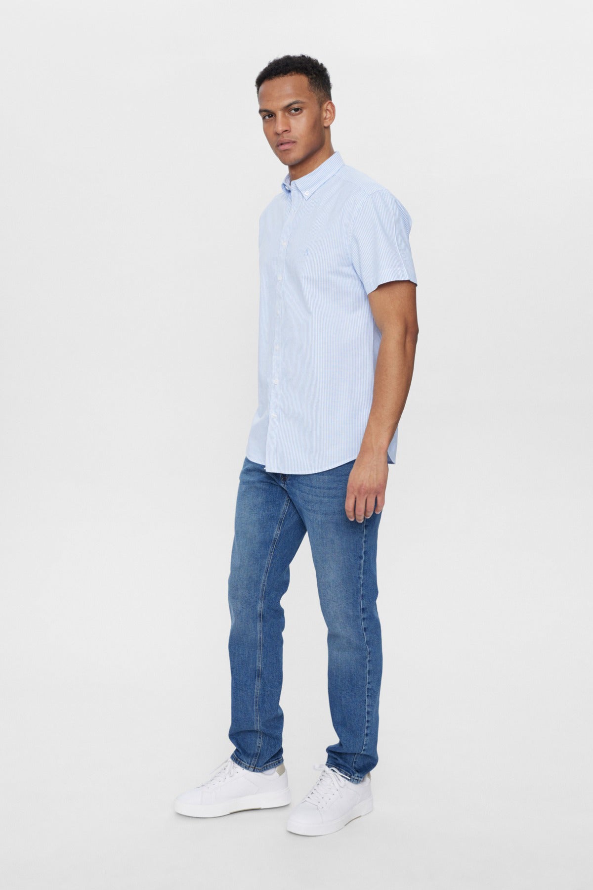 Porto SS - Kortærmet oxford skjorte