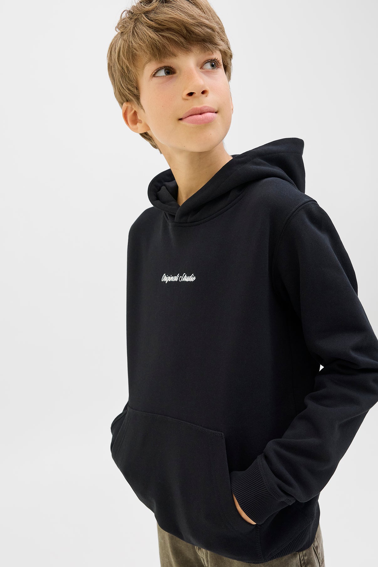 Jack & Jones Junior JORNORREBRO EMB SWEAT HOOD NOOS JNR
