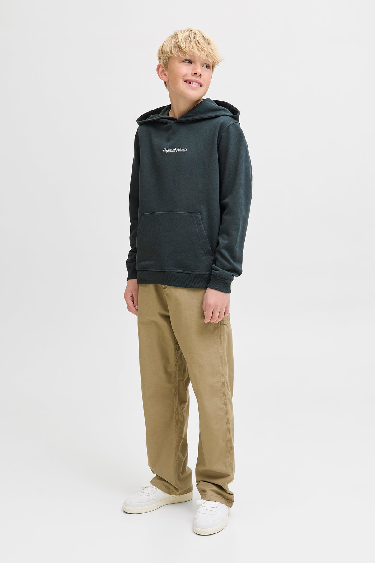 Jack & Jones Junior JORNORREBRO EMB SWEAT HOOD NOOS JNR