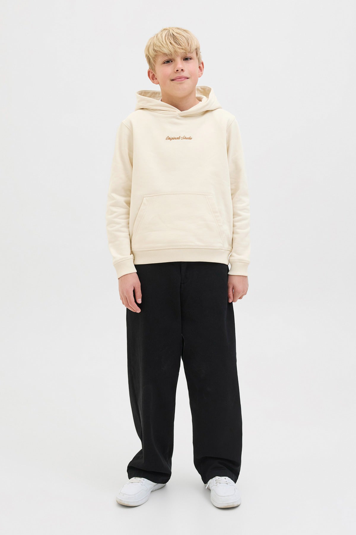 Jack & Jones Junior JORNORREBRO EMB SWEAT HOOD NOOS JNR