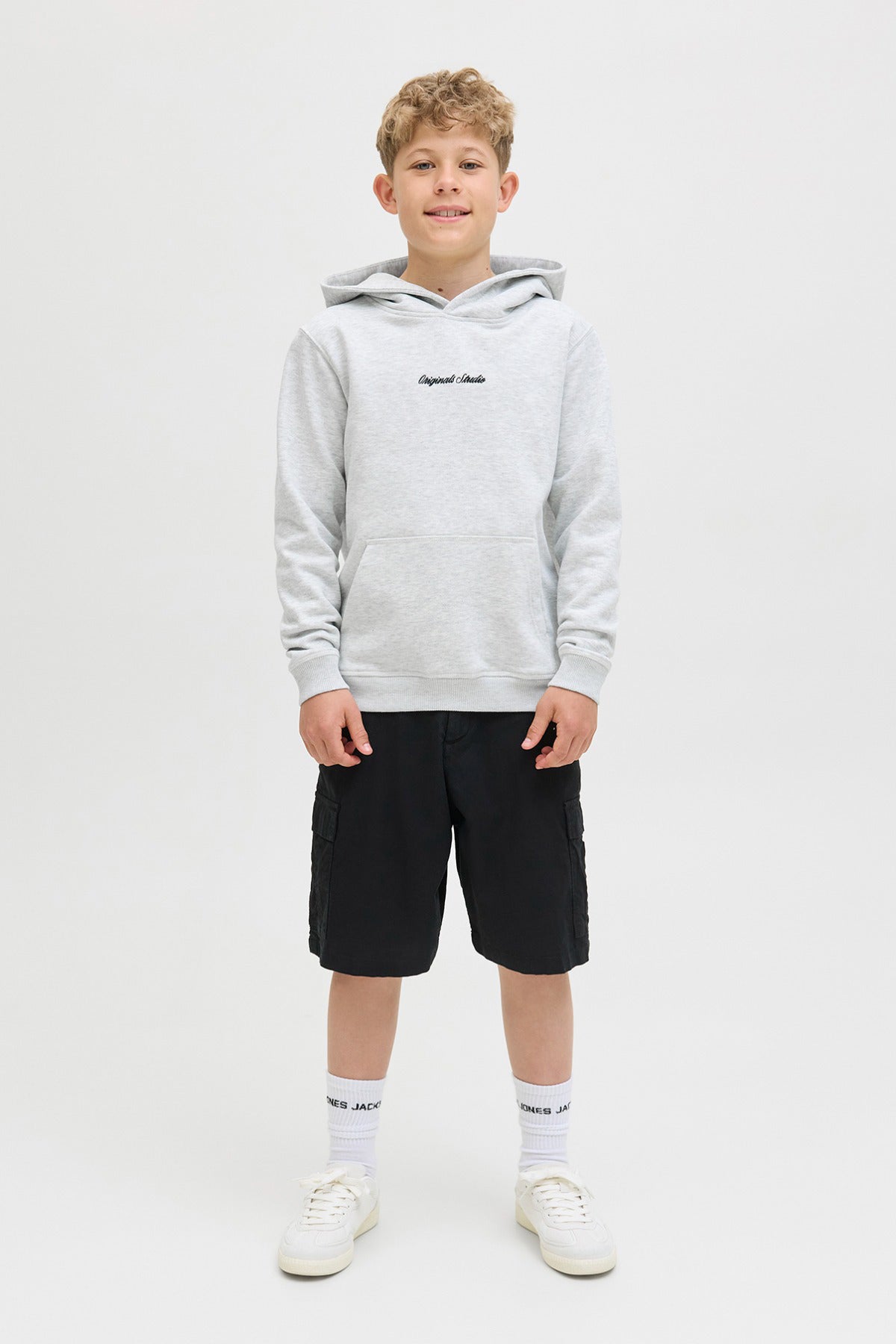 Jack & Jones Junior JORNORREBRO EMB SWEAT HOOD NOOS JNR