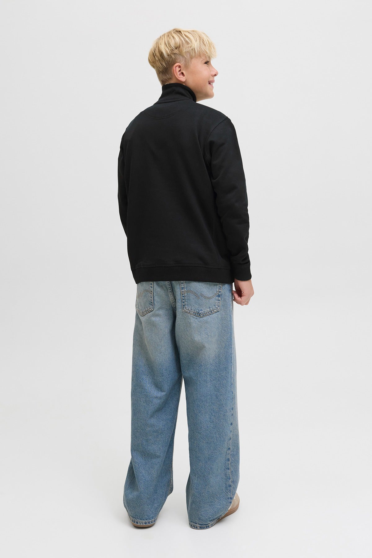 Jack & Jones Junior JORNORREBRO EMB SWEAT HIGH NECK JNR