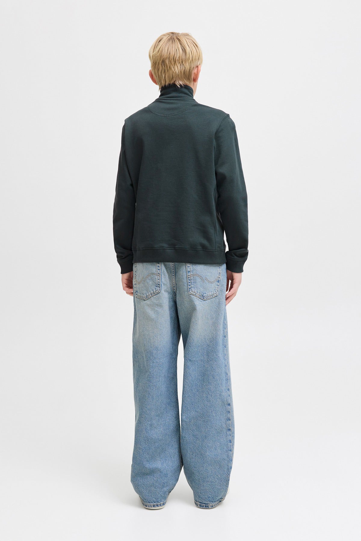 Jack & Jones Junior JORNORREBRO EMB SWEAT HIGH NECK JNR