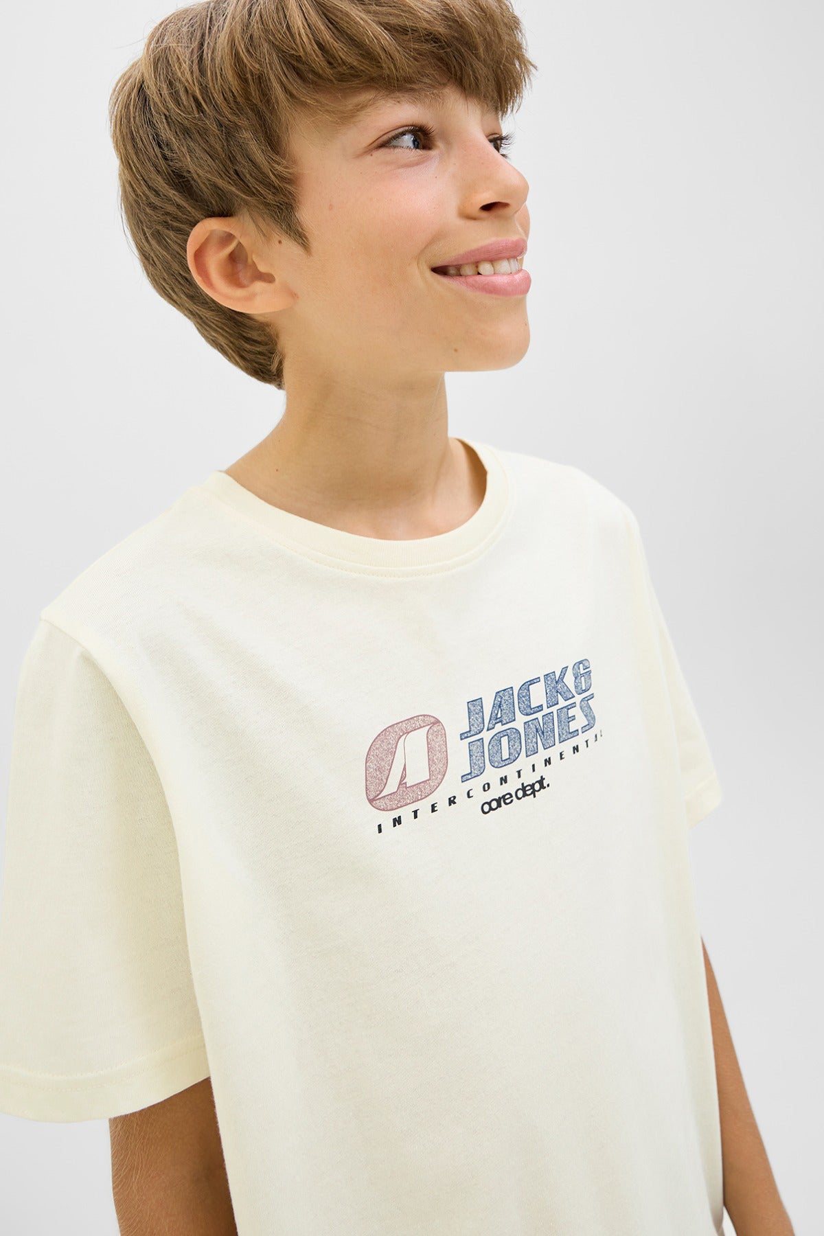 Jack & Jones Junior JCOTIER FRONT PRINT TEE SS CN SN JNR