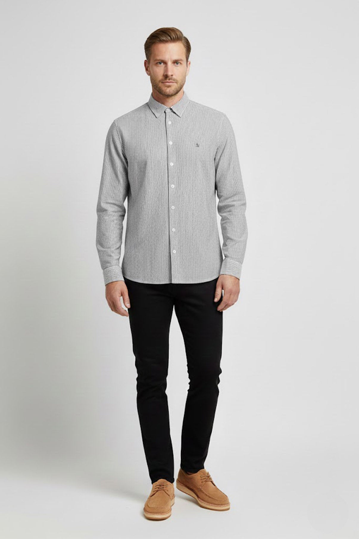 KANTT SKJORTE MILAN LS