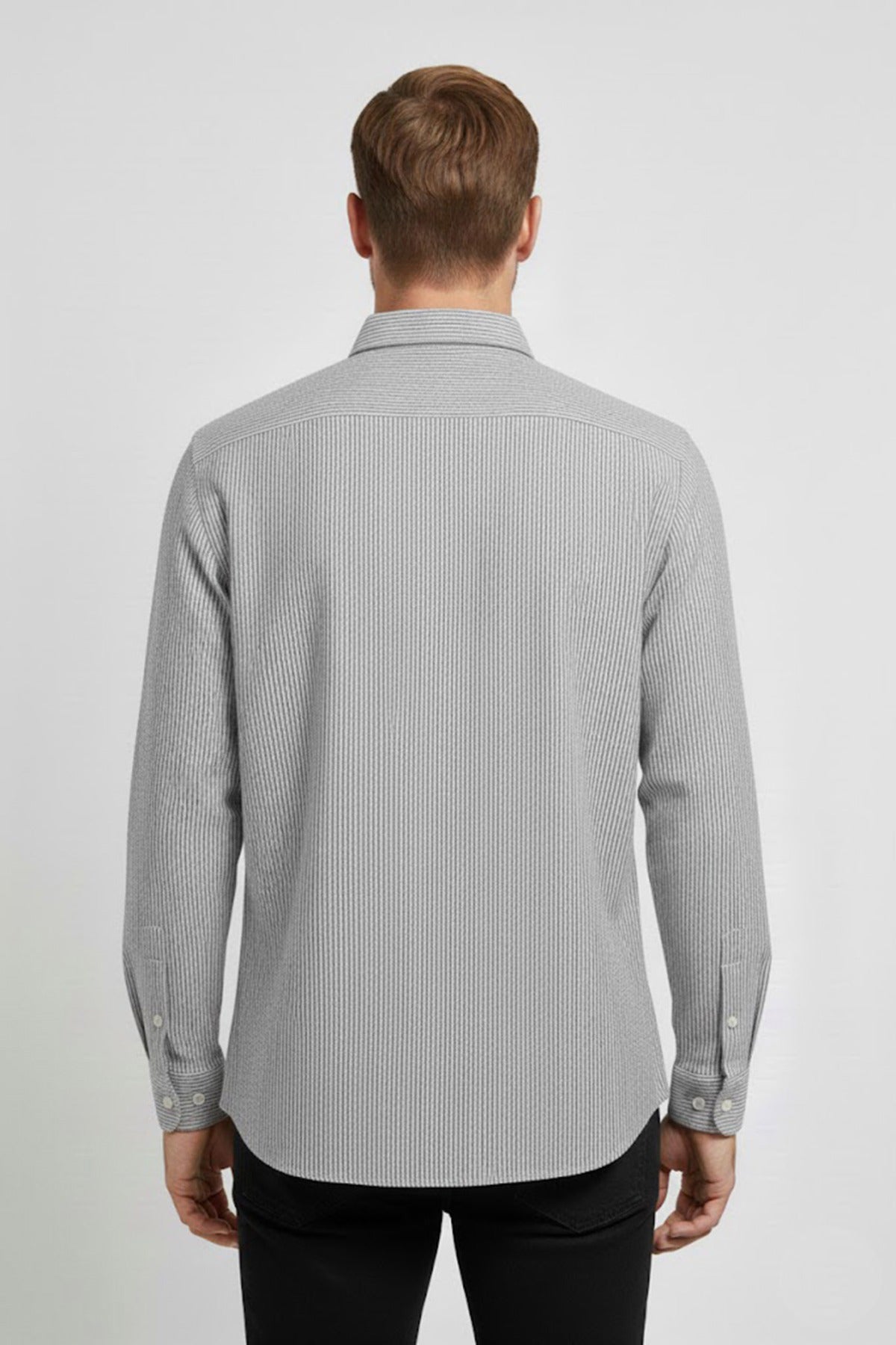 Milan LS - Klassisk langærmet oxford skjorte