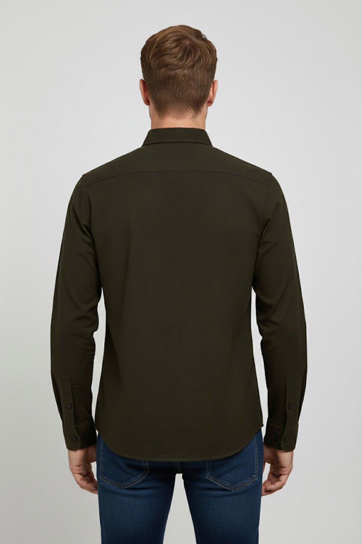 Milan LS - Klassisk langærmet oxford skjorte