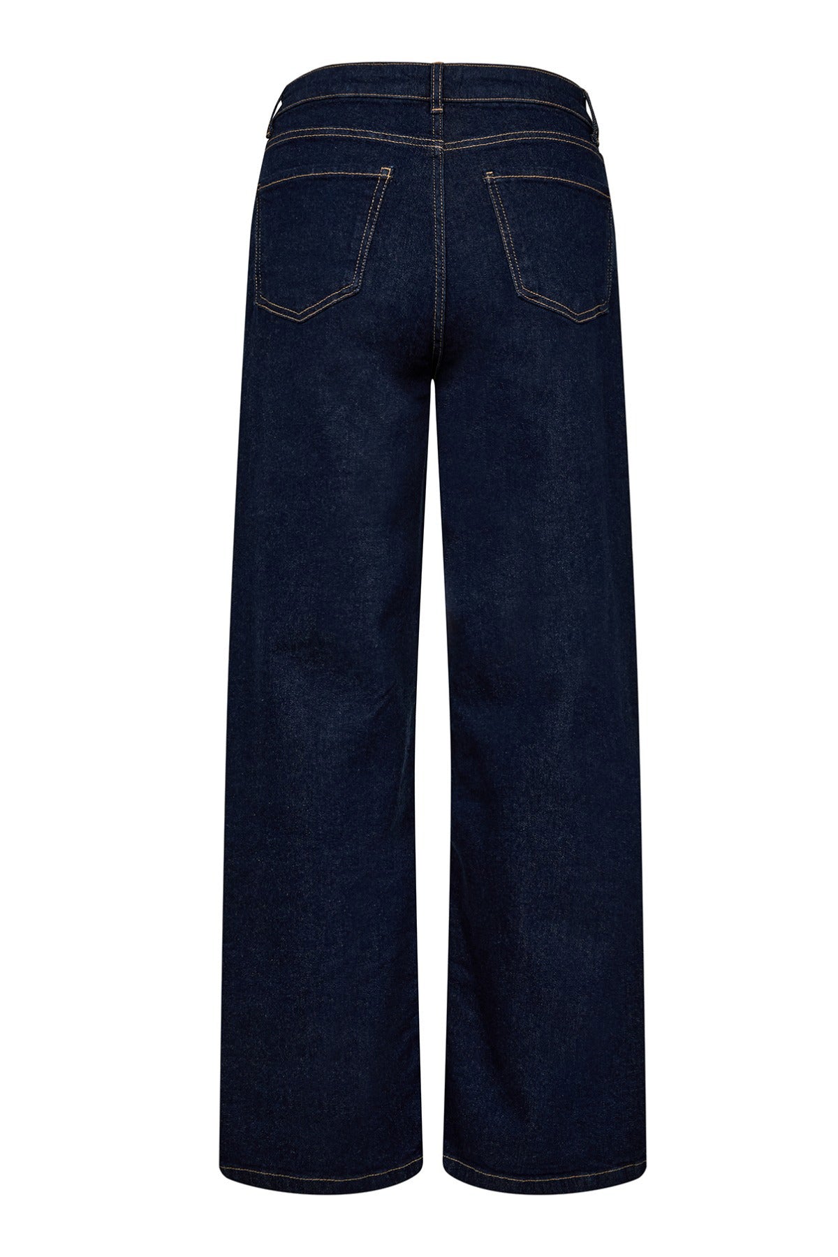 Mynthe - Strækbare denim jeans med brede ben