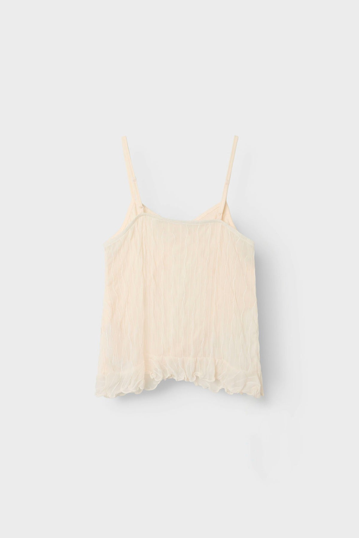 LMTD GIRLS NLFHULLU SHORT STRAP TOP