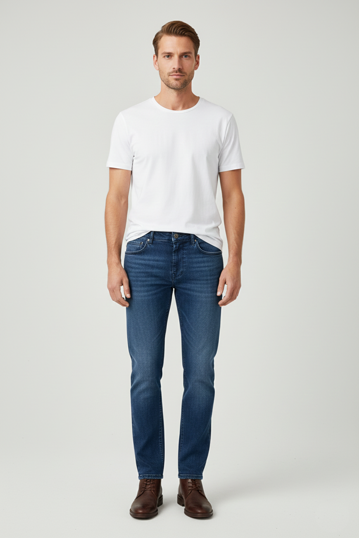 Wesley - Denimjeans med stræk