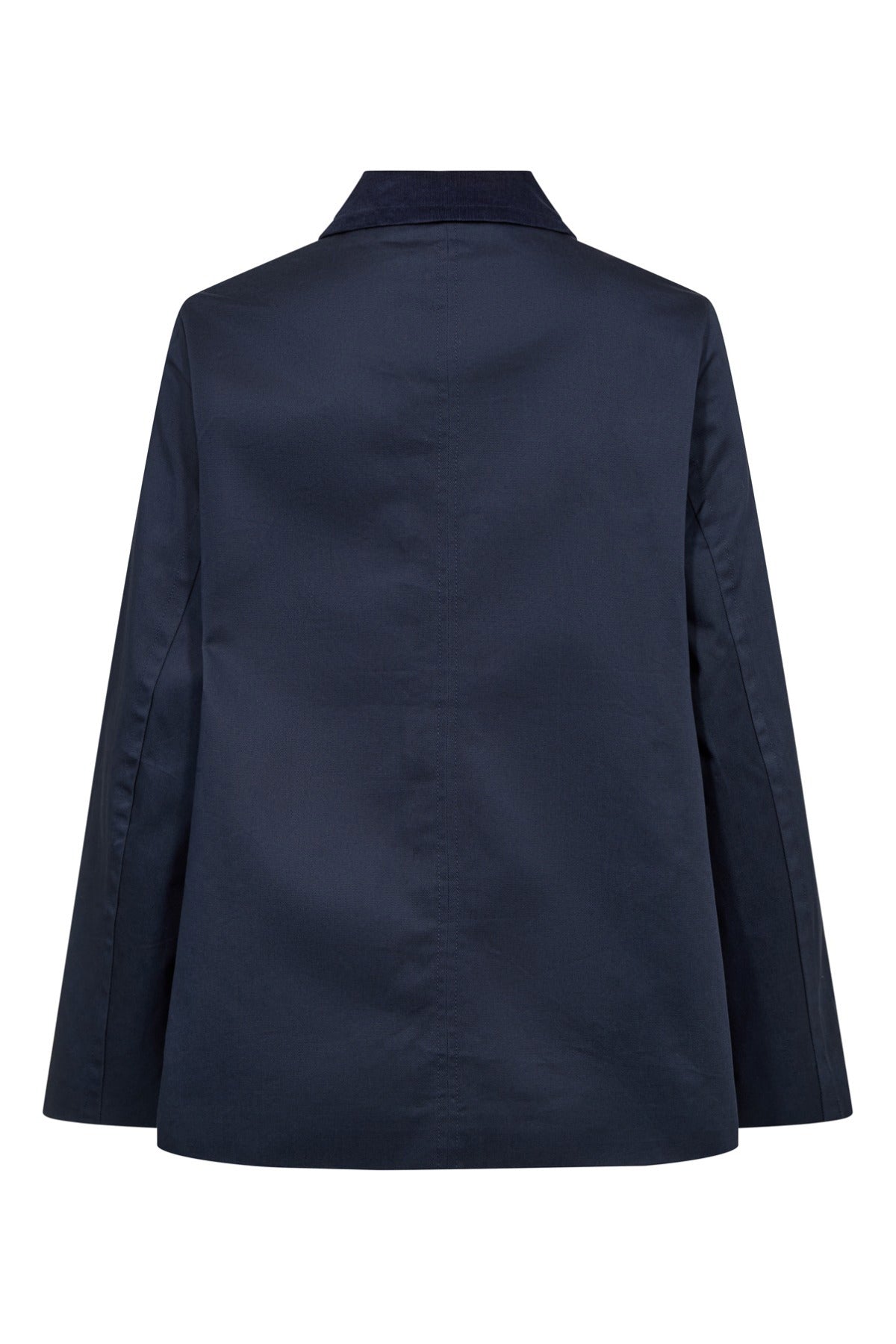 Livia - Kort jakke med fløjlskrave og lommer