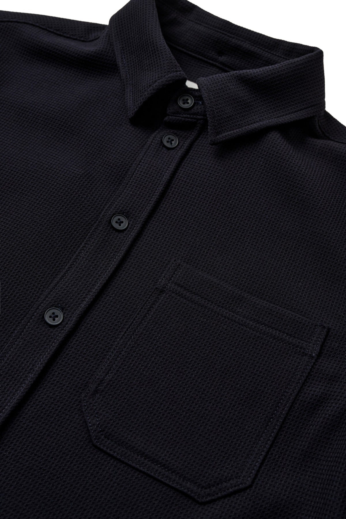 Lorenzo junior - Overshirt i struktureret materiale