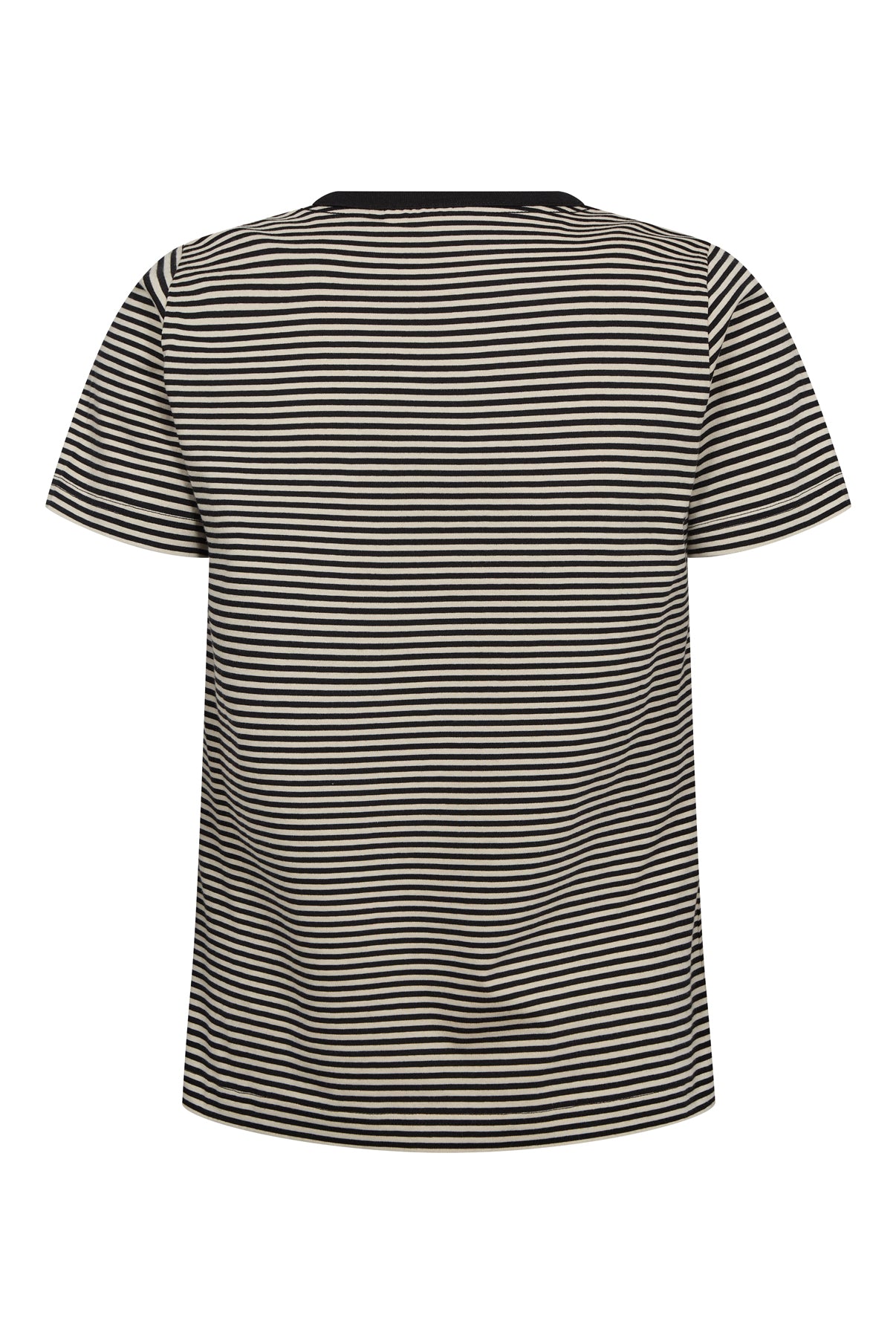 VAKKER Sol - Stribet T-shirt med korte ærmer