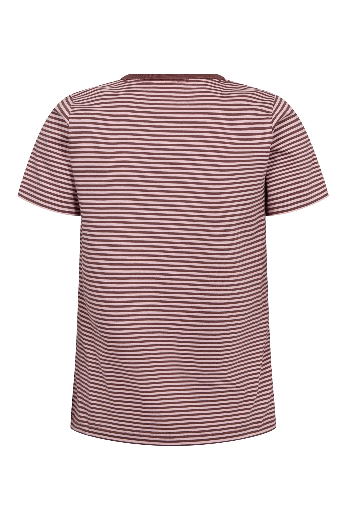 VAKKER Sol - Stribet T-shirt med korte ærmer