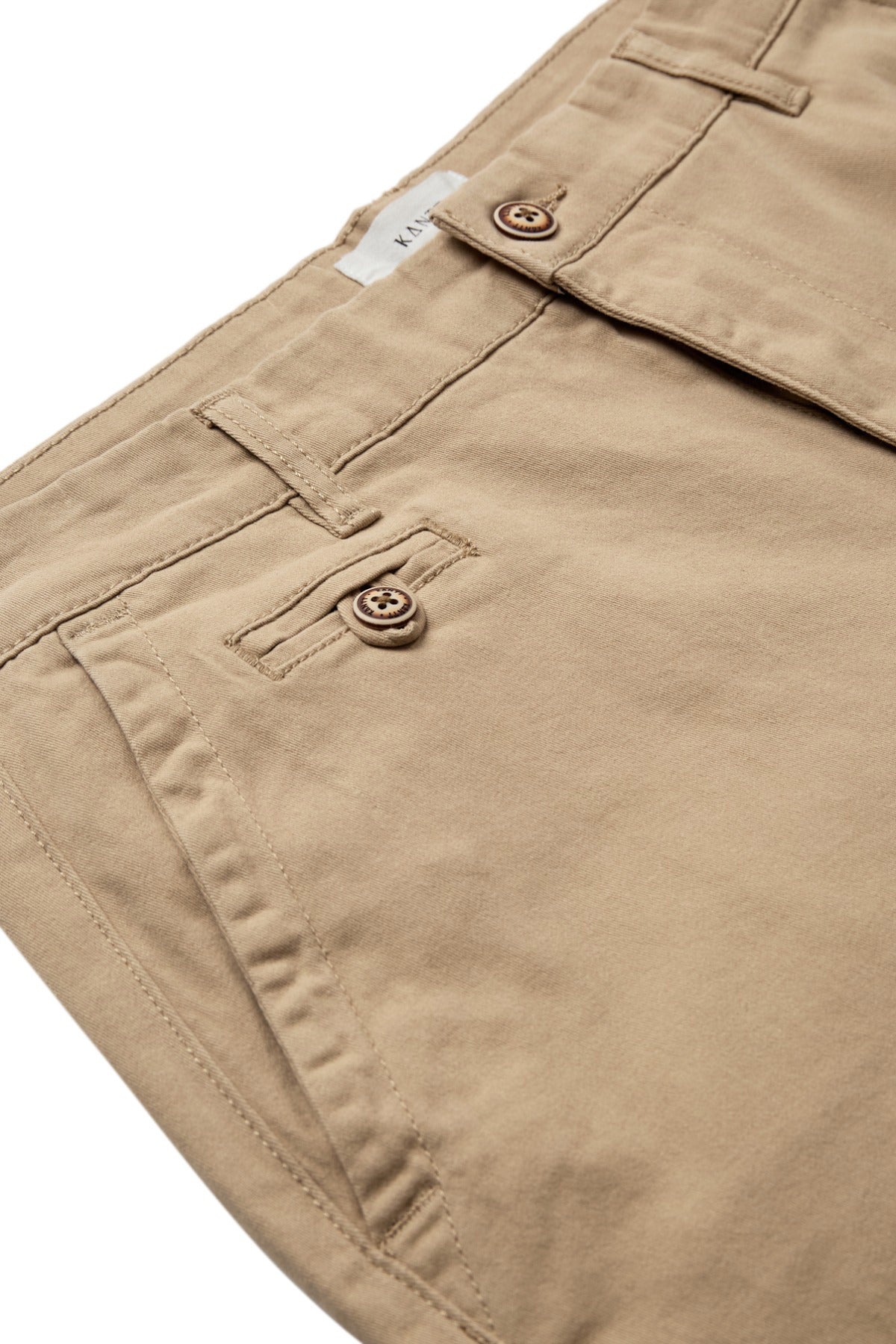 Alfonso - Chino shorts med let strech