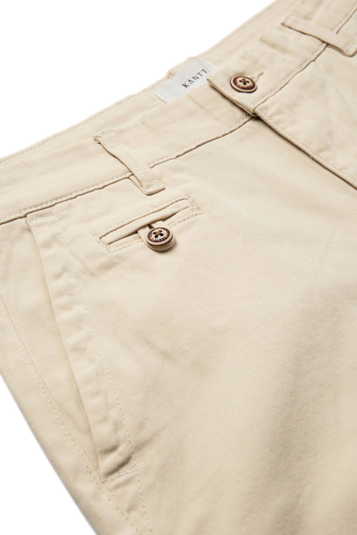Alfonso - Chino shorts med let strech