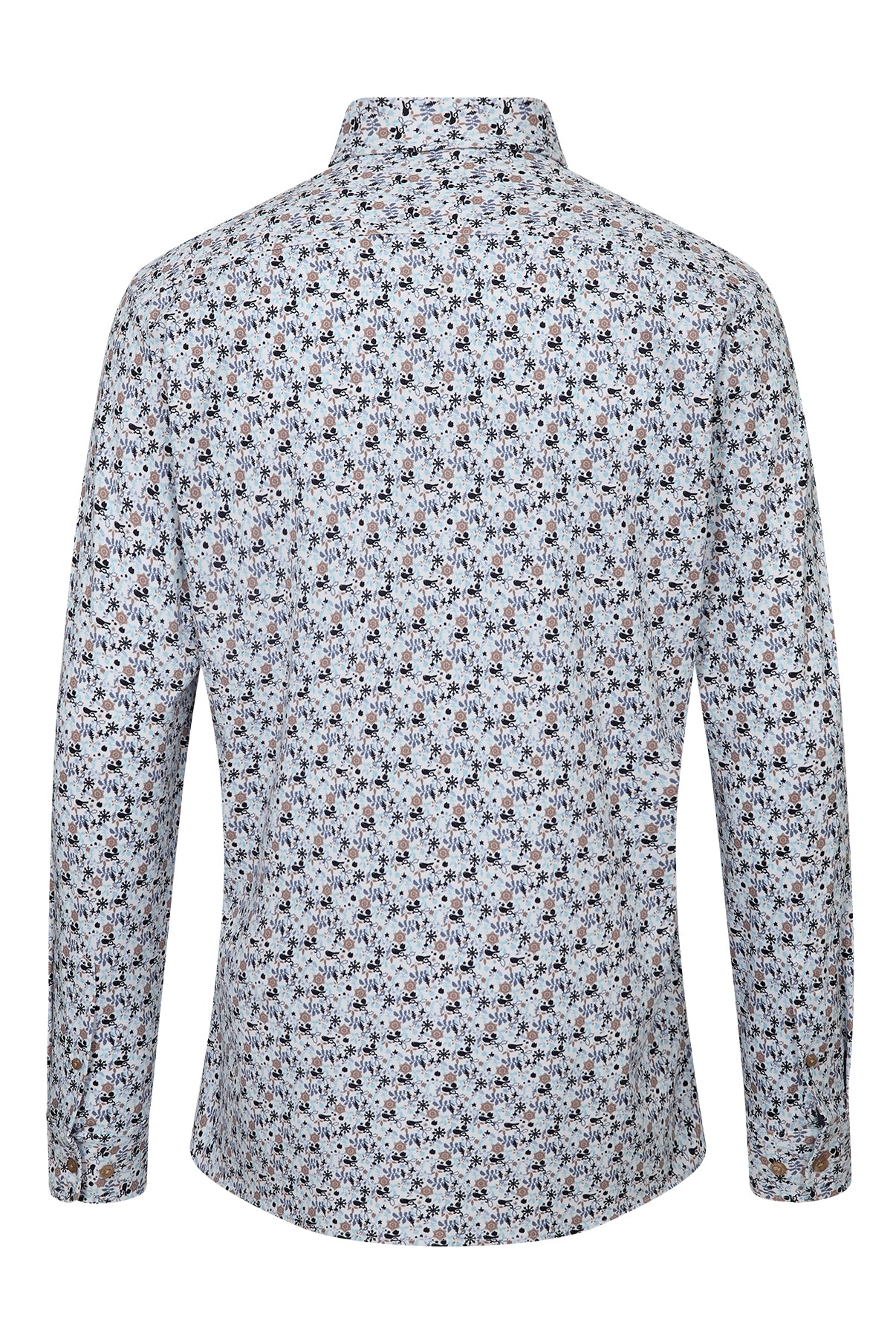 Ravi LS - Langærmet jersey skjorte med ultra stretch