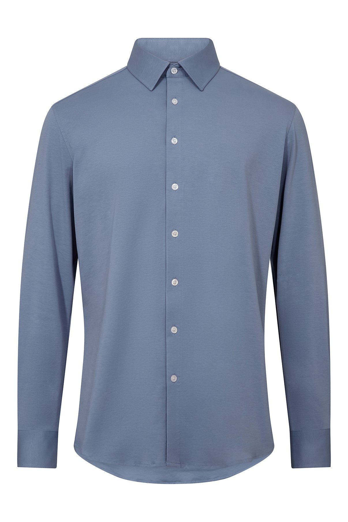 Ravi LS - Langærmet jersey skjorte med ultra stretch