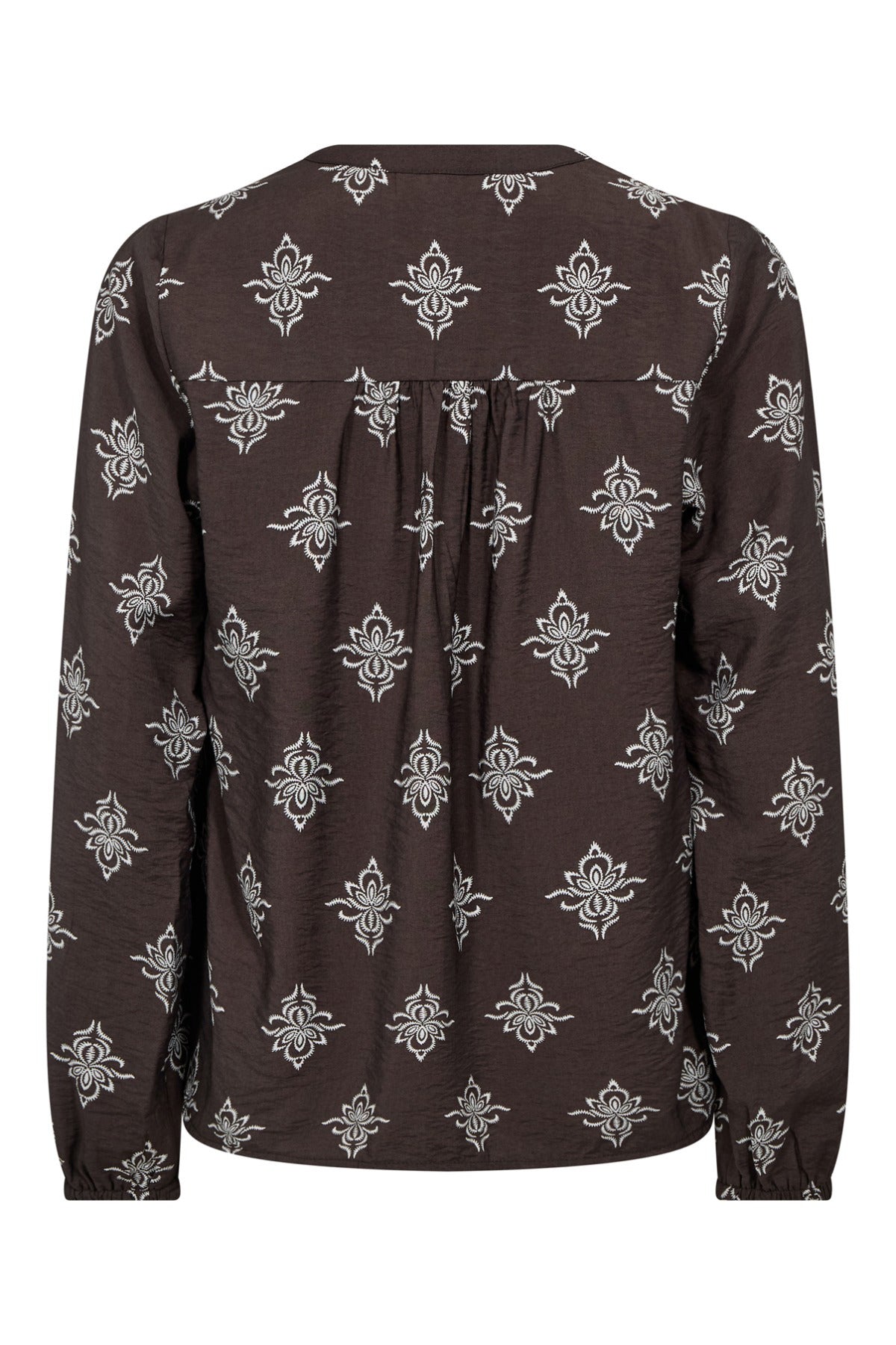 Nille - Viskose bluse med print