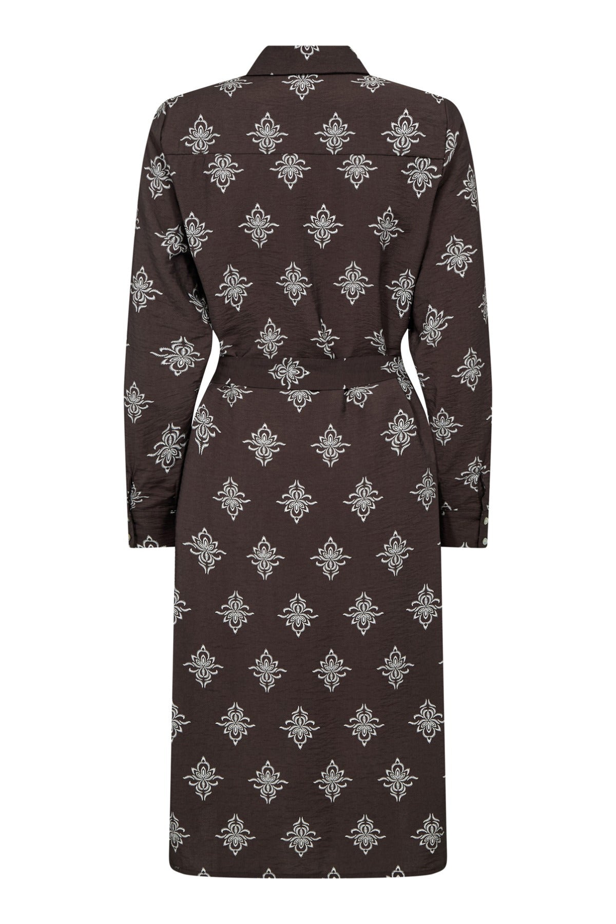 Nille - Viskose kjole med print