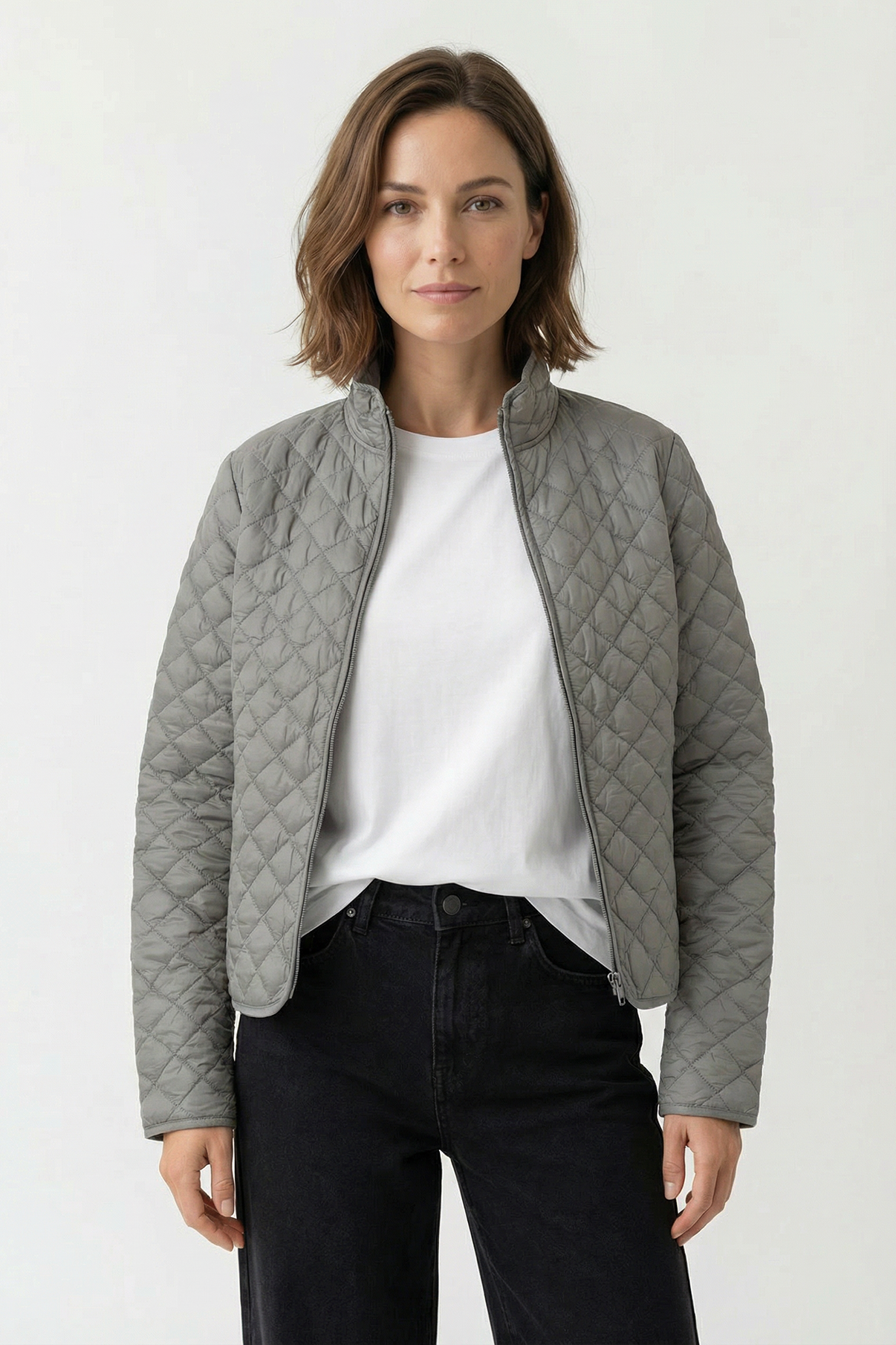 Soff - Quiltet jakke med lommer