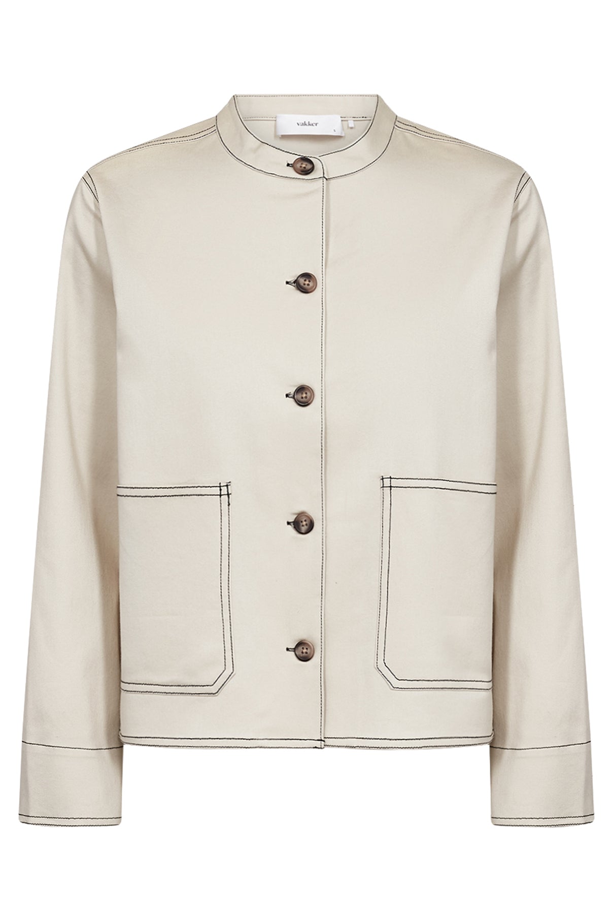 April - Jakke med frontlommer