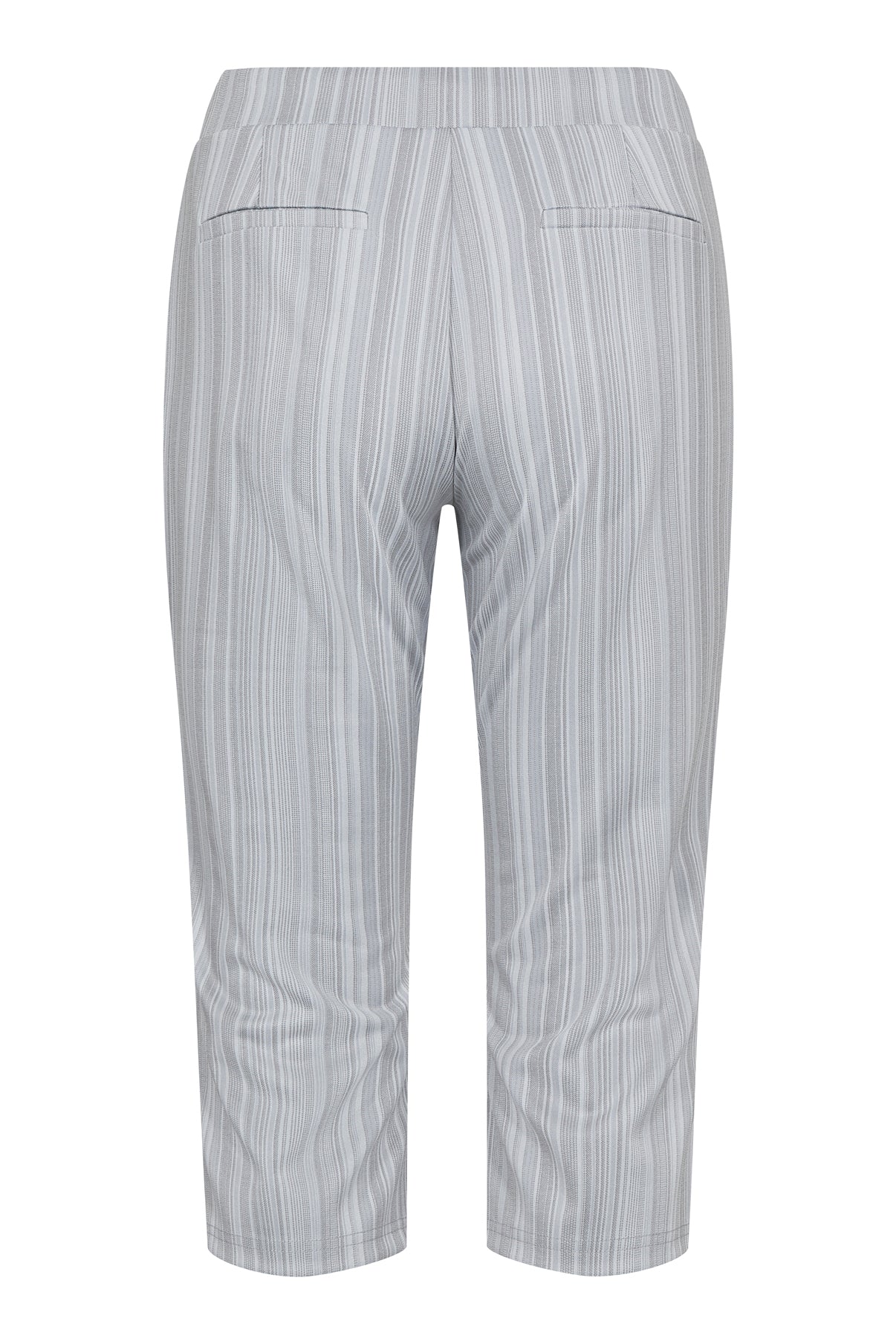 Carna - Strækbare capribukser med bindebånd