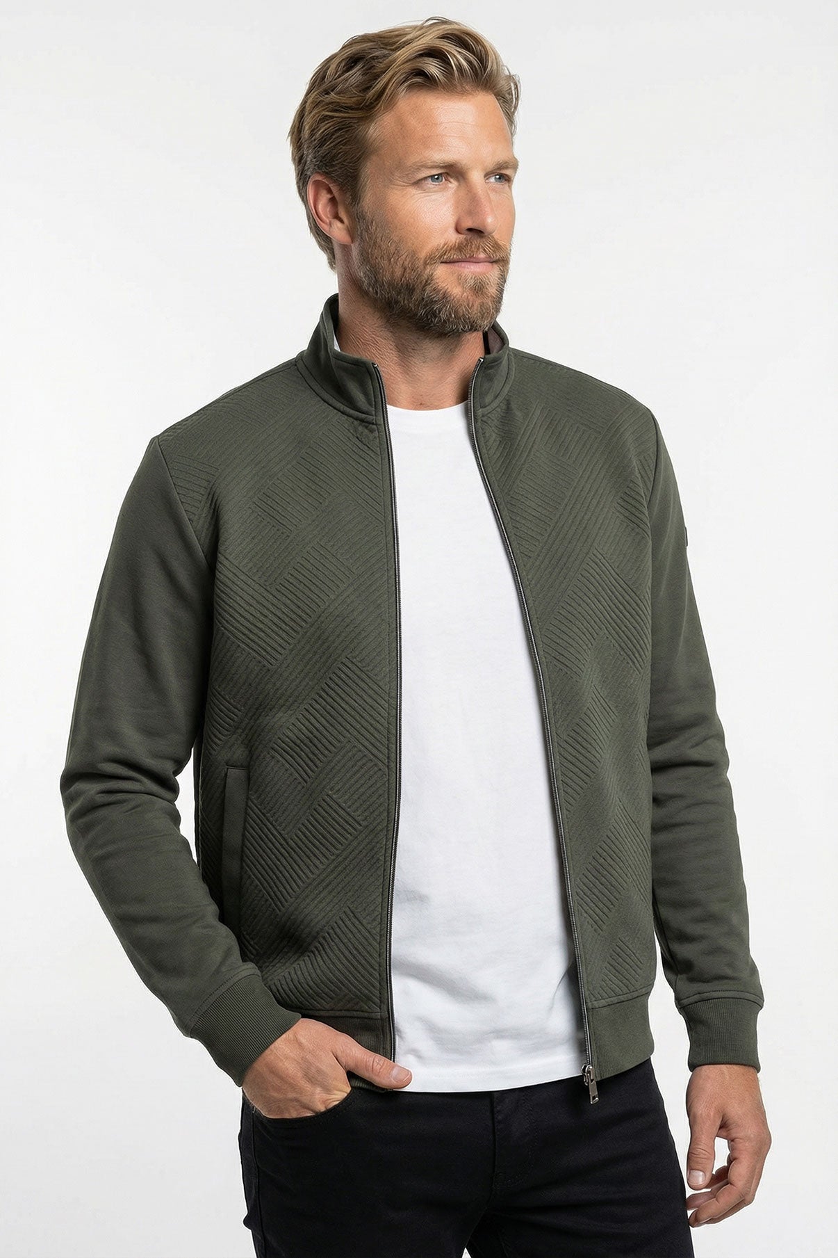 Planet - Cardigan i struktureret materiale