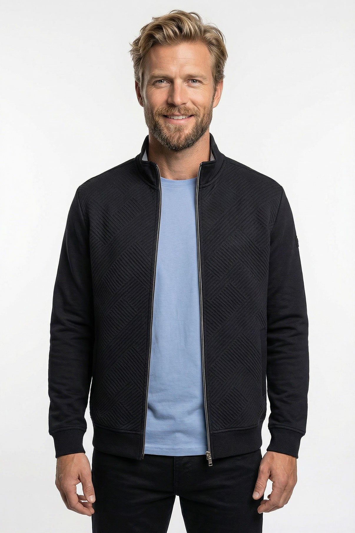 Planet - Cardigan i struktureret materiale