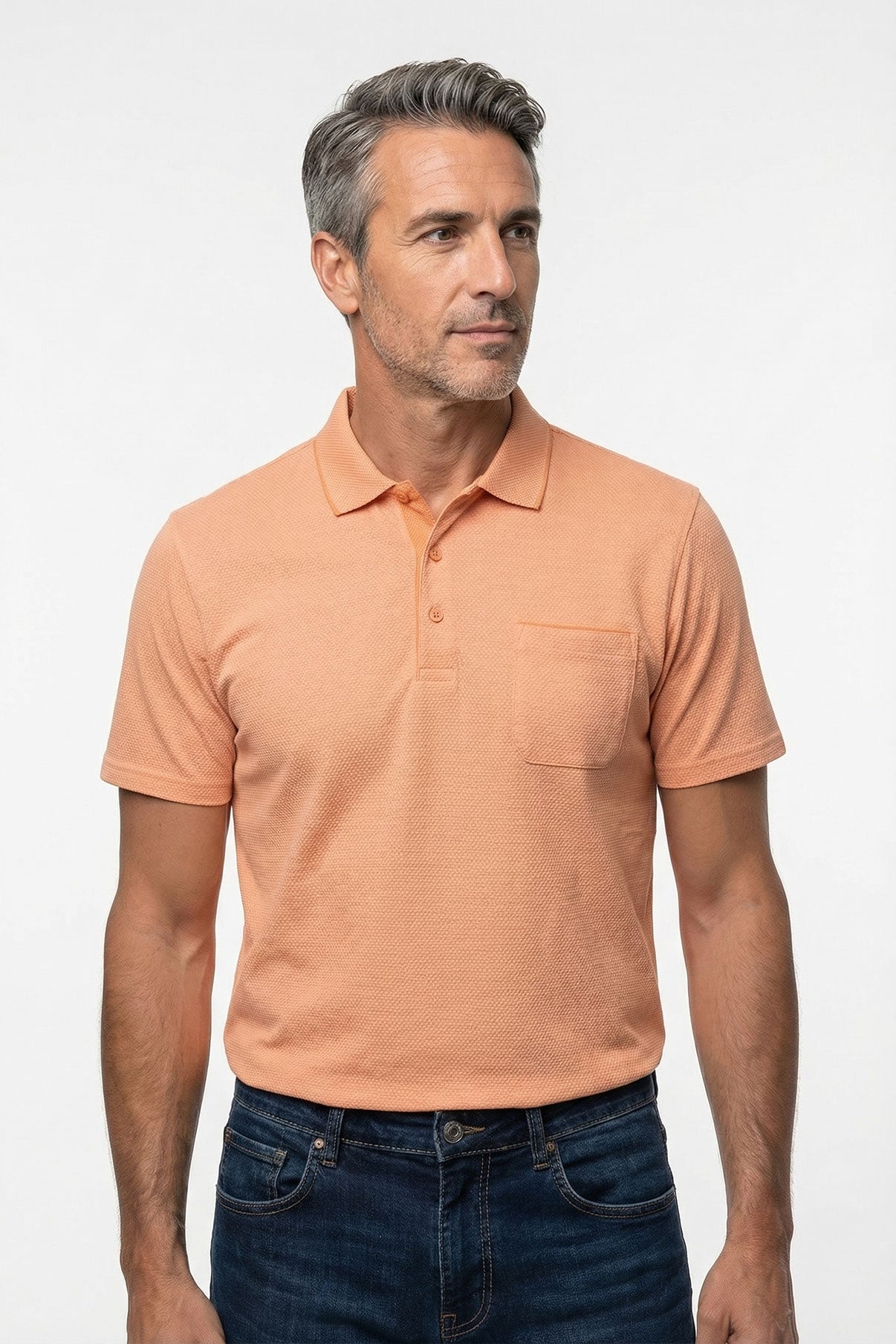 Peter - Polo T-shirt med brystlomme