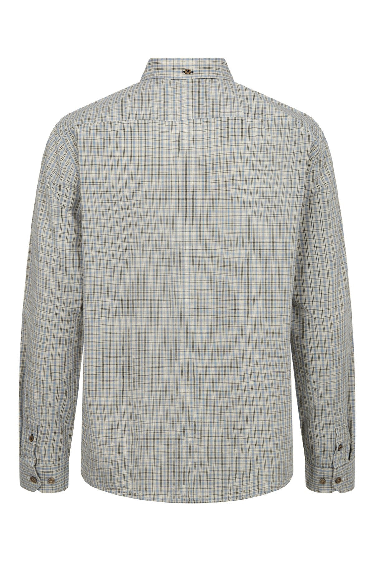 Ninja - Langærmet skjorte i struktureret materiale