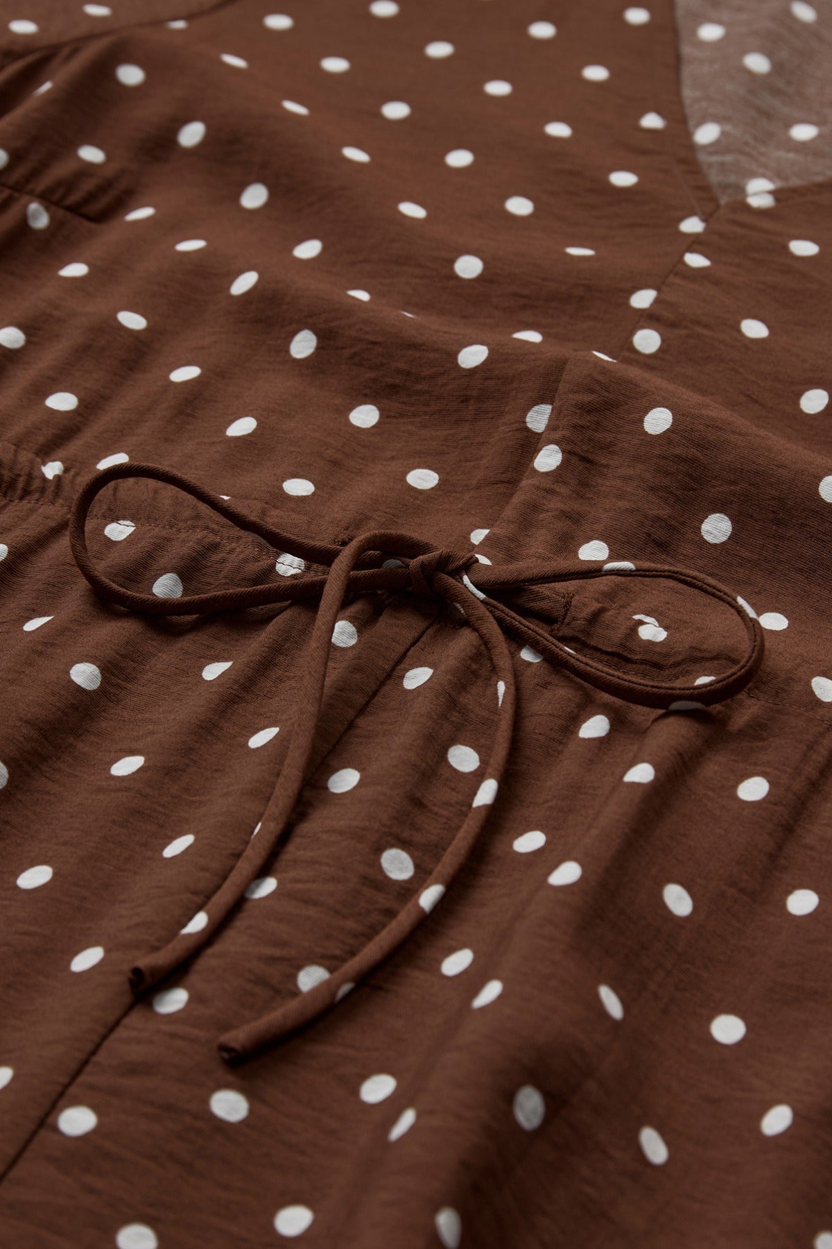 Isabella - Lang kjole med bindebånd