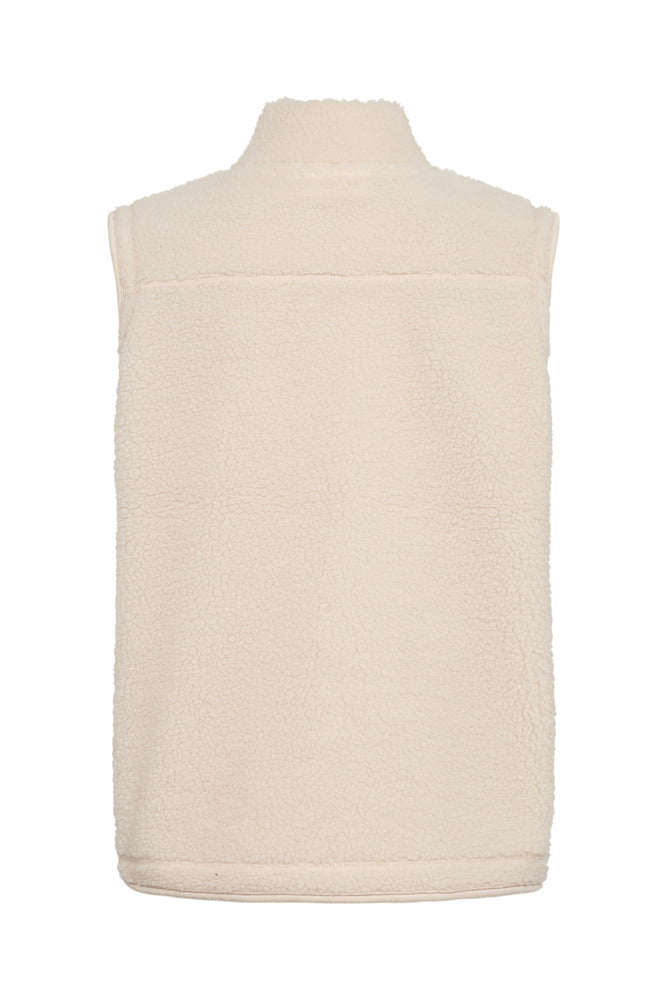 Vilma - Teddy-vest med lommer