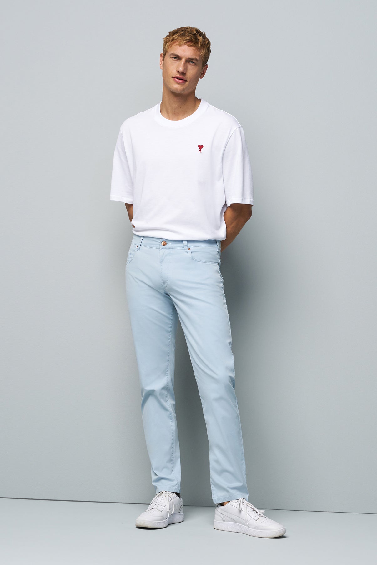 M5 Lærredsbuks Slim Stretch