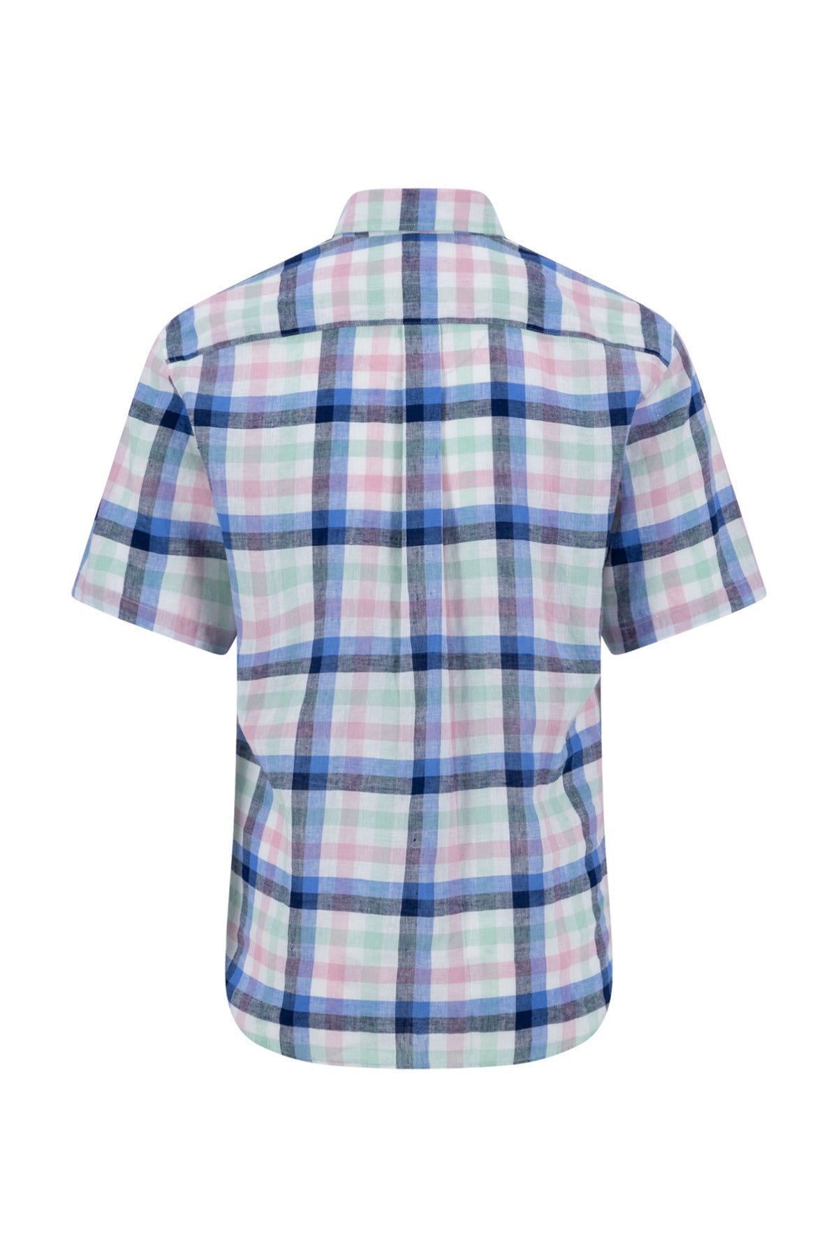 FYNCH-HATTON Summer Linen Check, B.D., 1/2