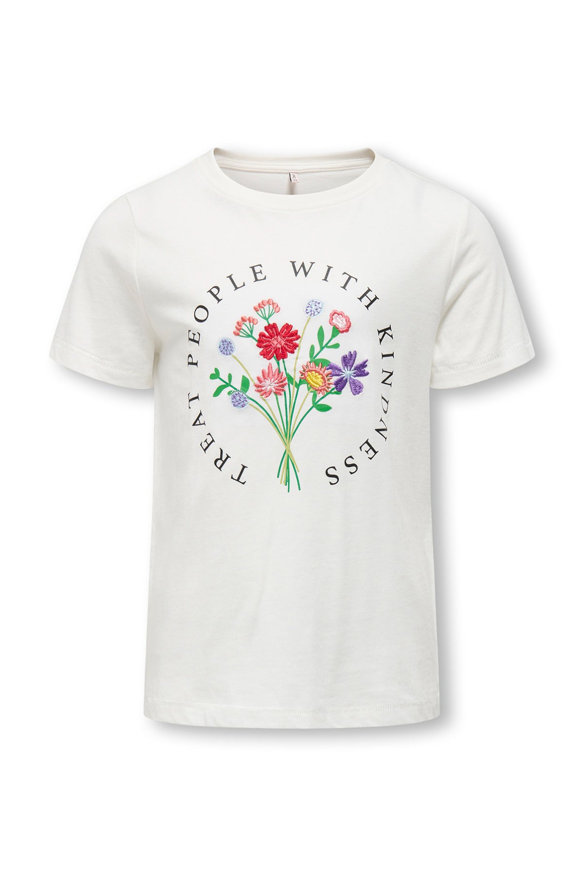 KIDS ONLY KOGEMMA LIFE REG S/S FLOWER TOP JRS NOOS