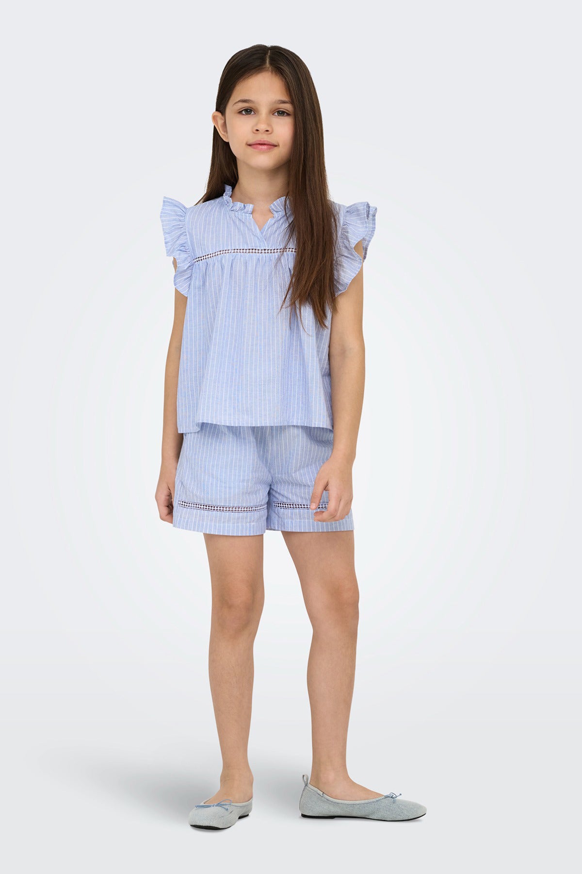 KIDS ONLY KOGDAIMI S/L DETAIL TOP WVN