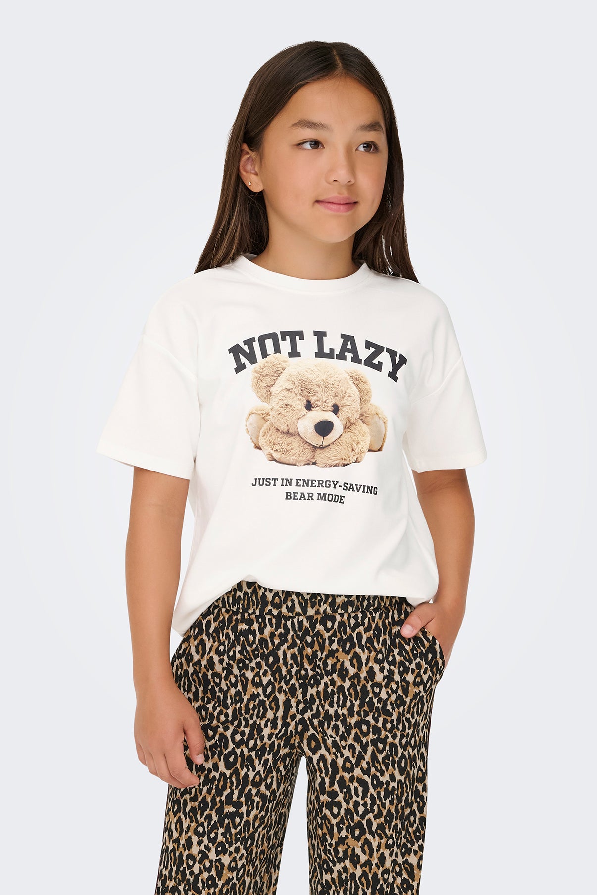 KIDS ONLY KOGBILLIE SS LOOSE PRINT TOP JRS NOOS