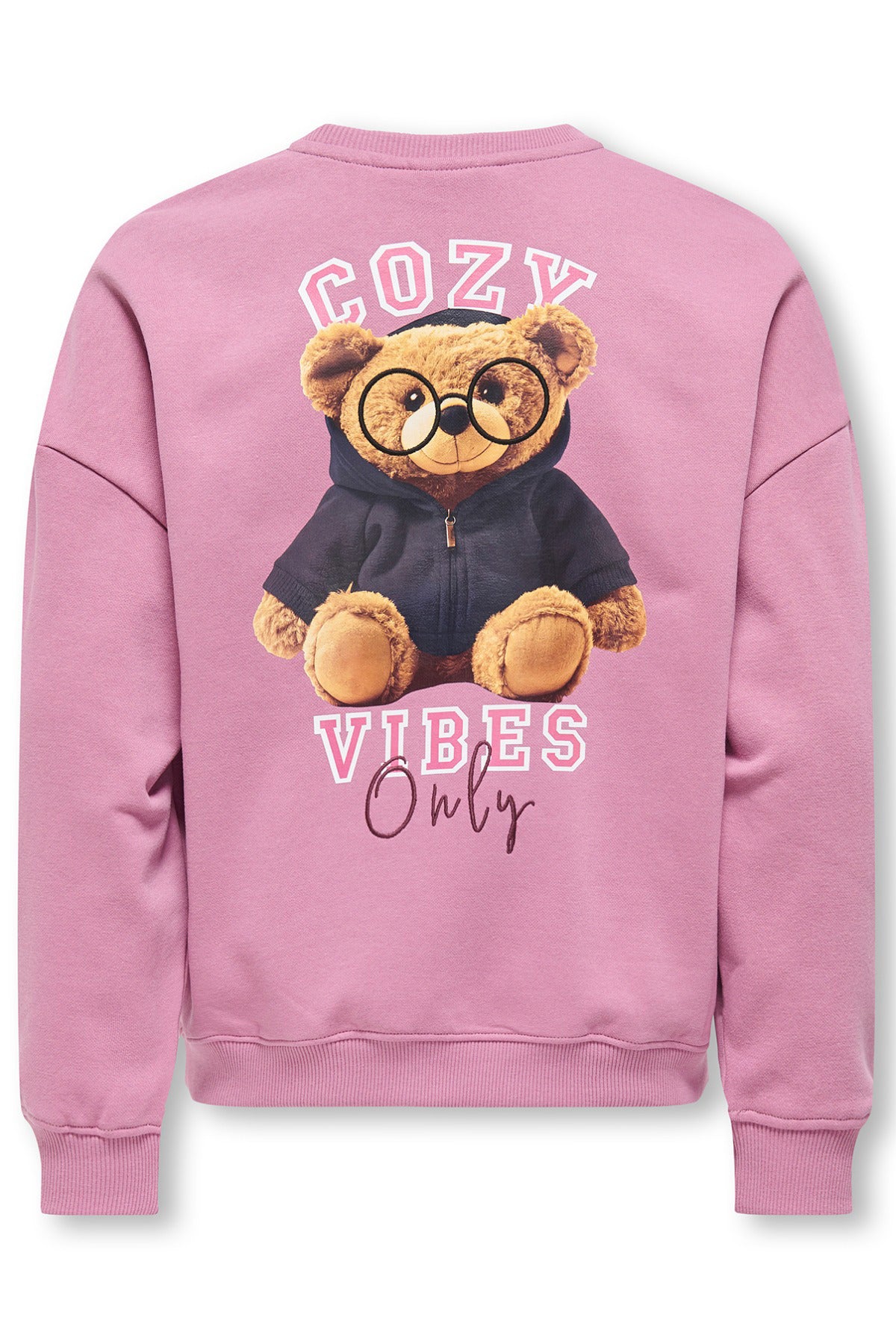 KIDS ONLY KOGBILA L/S OVZ PRINT O-NECK SWT NOOS