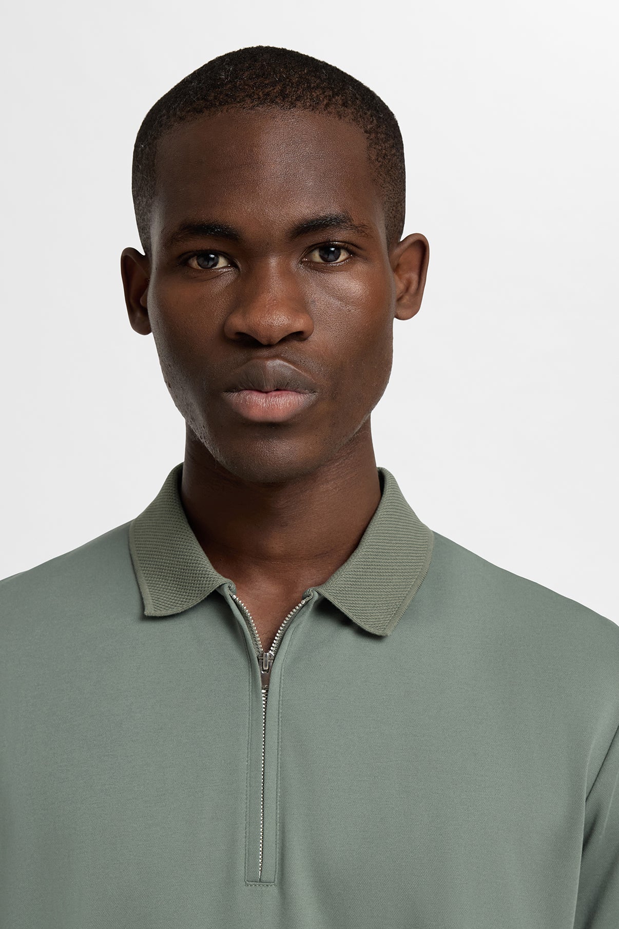 SELECTED HOMME SLHFAVE ZIP SS POLO NOOS