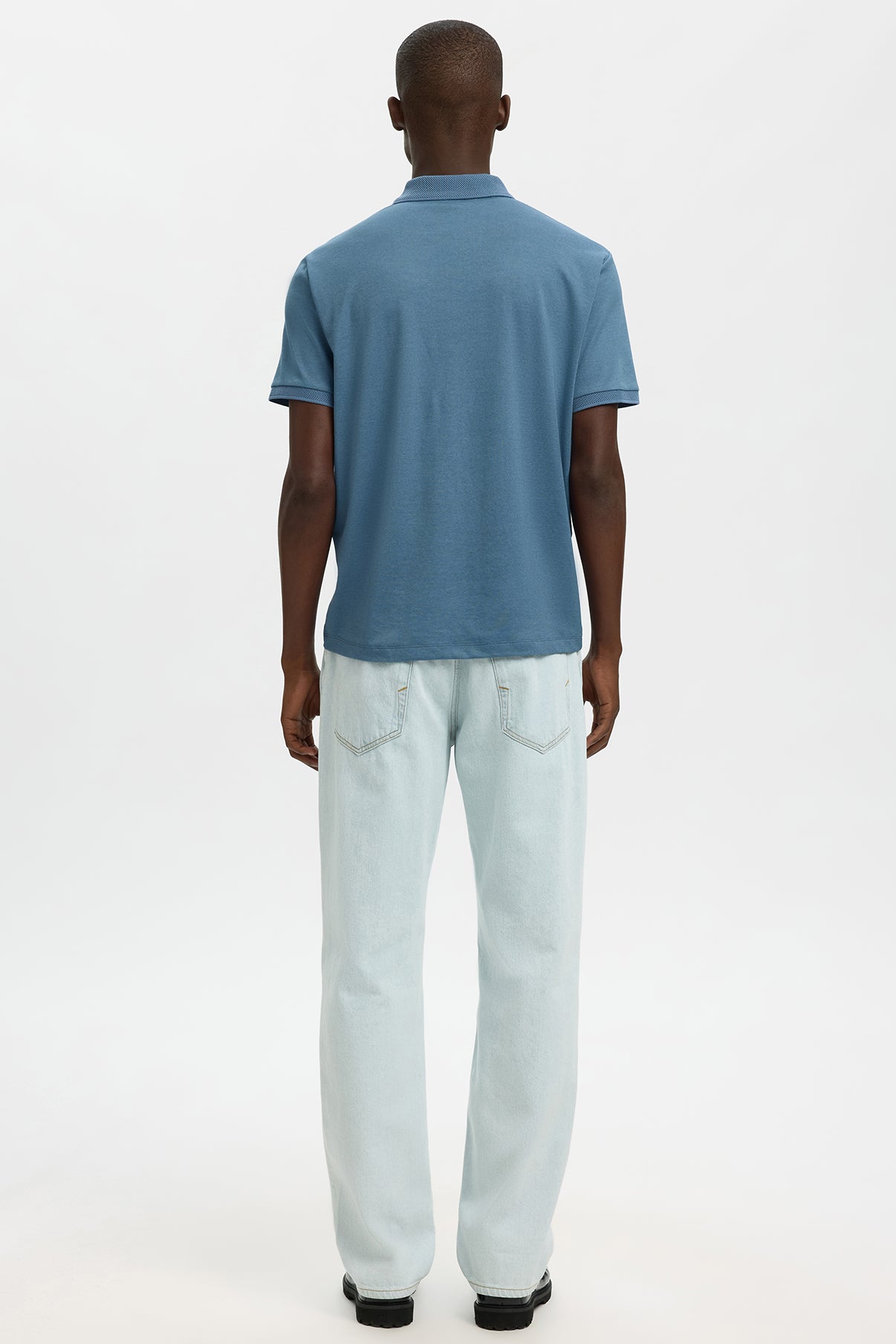 SELECTED HOMME SLHFAVE ZIP SS POLO NOOS