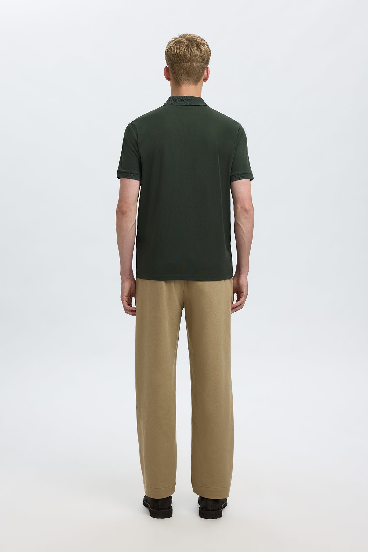 SELECTED HOMME SLHFAVE ZIP SS POLO NOOS