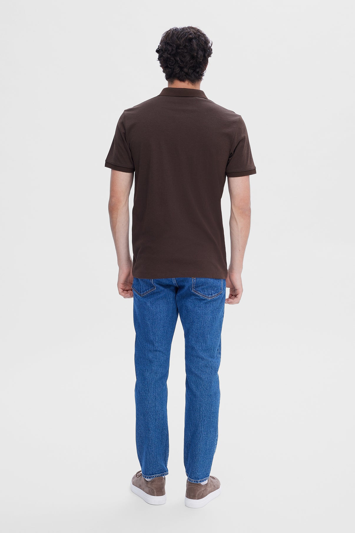 SELECTED HOMME SLHFAVE ZIP SS POLO NOOS